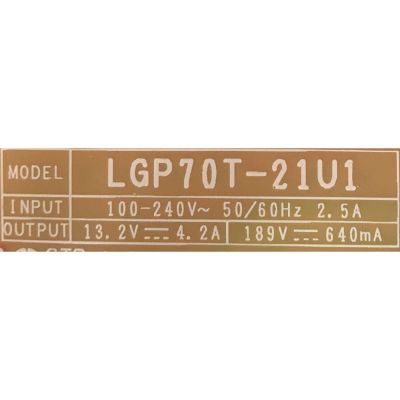 FUENTE DE PODER PARA TV LG / NUMERO DE PARTE EAY65895642 / EAX69502302 / LGP70T-21U1 / MODELOS 70NANO75UPA / 70UQ7070ZUD / 70UQ7590PUB / 75UQ7590PUB / 70UQ9000PUD / 70UQ8000AUB / 70UR8750PSA / 70UR8000AUA / 70UP7670PUB / 70UP8070PUR / 75UT7550AUA - Imagen 2
